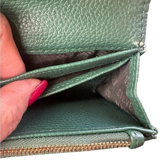 Women’s Steve Madden Green Small 4x3 wallet Summer Festivals Crossbody - Picture 5 of 9
